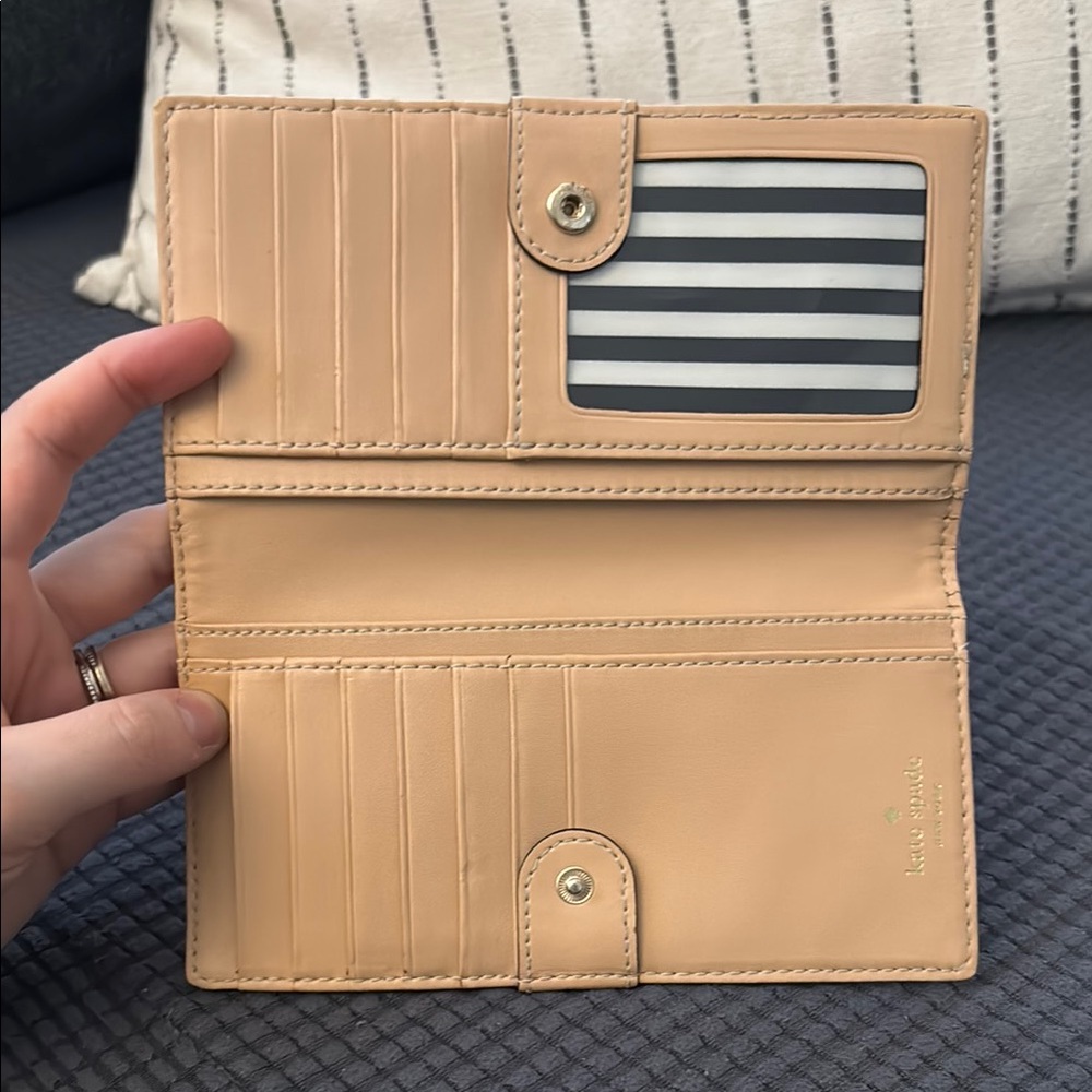 Kate Spade Red Leather Wallet - Picture 2 of 3